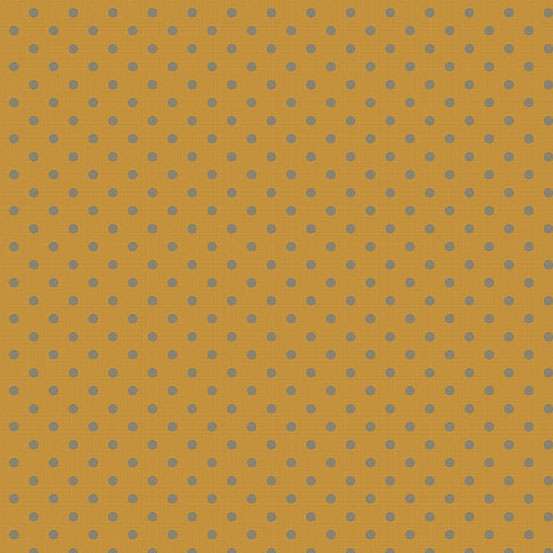 Orange Spots and Dots Makower Fabric Makower Quiltessentials Minis - The Sewing Studio