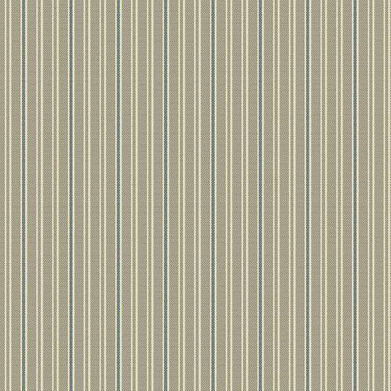Brown Stripes Makower Fabric Makower Quiltessentials Minis - The Sewing Studio