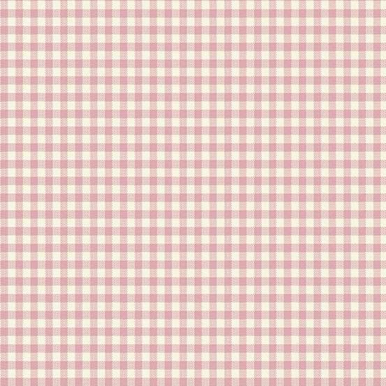 Pink Gingham Makower Fabric Makower Quiltessentials Minis - The Sewing Studio