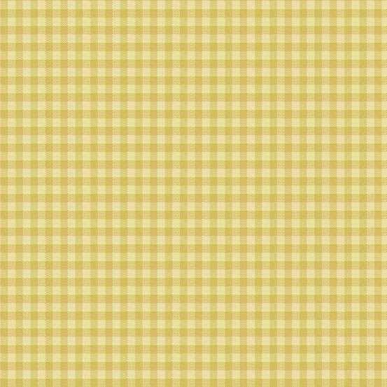 Yellow Gingham Makower Fabric Makower Quiltessentials Minis - The Sewing Studio