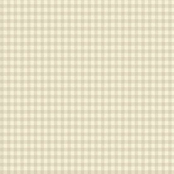 Creams and Naturals Gingham Makower Fabric Makower Quiltessentials Minis - The Sewing Studio