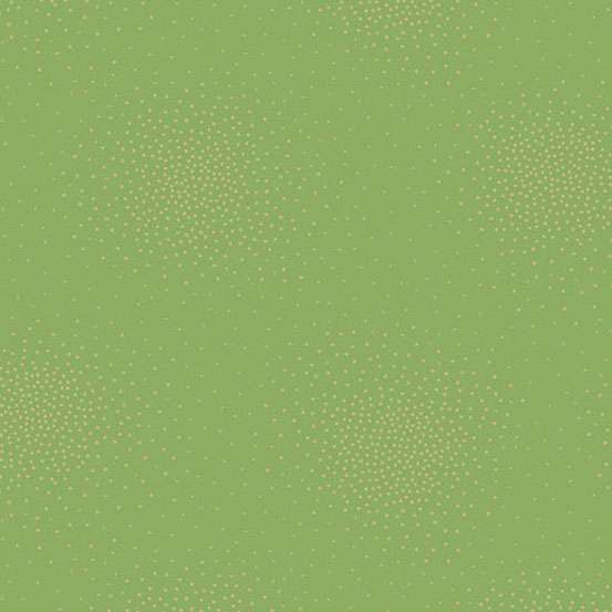 Green Blender Makower Fabric Makower Spritz Metallic Fabric - The Sewing Studio