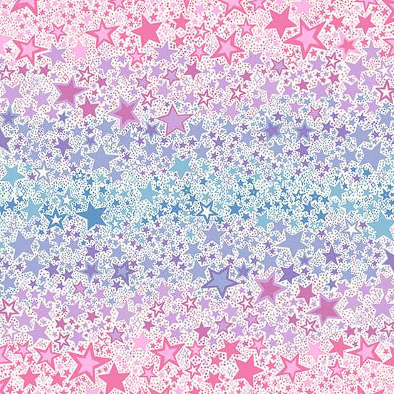 Multi-coloured Space and Galaxy Makower Fabric Makower Dance Class - The Sewing Studio
