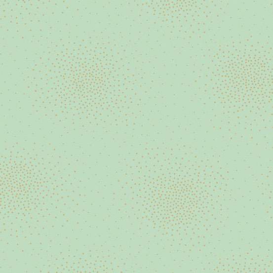 Green Blender Makower Fabric Makower Spritz Metallic Fabric - The Sewing Studio