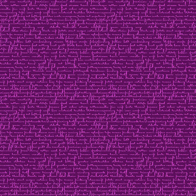 Quilty Words Purple 2-1214P