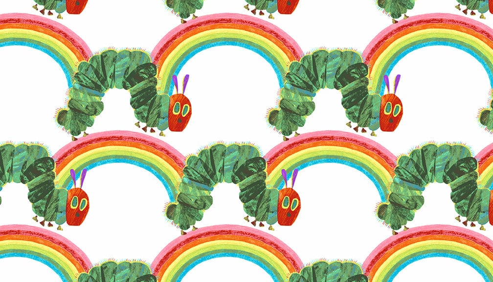 Makower Fabric Makower Very Hungry Caterpillar  - The Sewing Studio