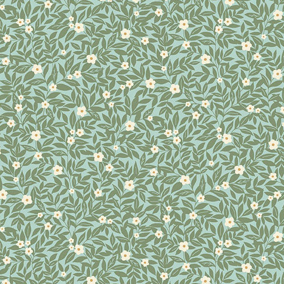 Blue Blender Makower Fabric Makower Wildwood - The Sewing Studio