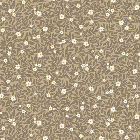 Brown Blender Makower Fabric Makower Wildwood - The Sewing Studio