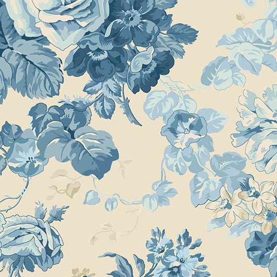Multi-coloured Floral Makower Fabric Makower Special Delivery - The Sewing Studio