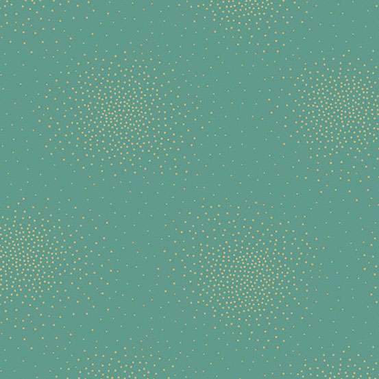 Green Blender Makower Fabric Makower Spritz Metallic Fabric - The Sewing Studio