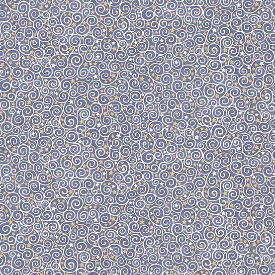 Purple Blender Makower Fabric Makower Charmed - The Sewing Studio