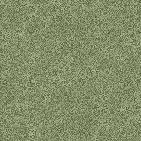 Green Classic Prints Makower Fabric Makower Kindred - The Sewing Studio