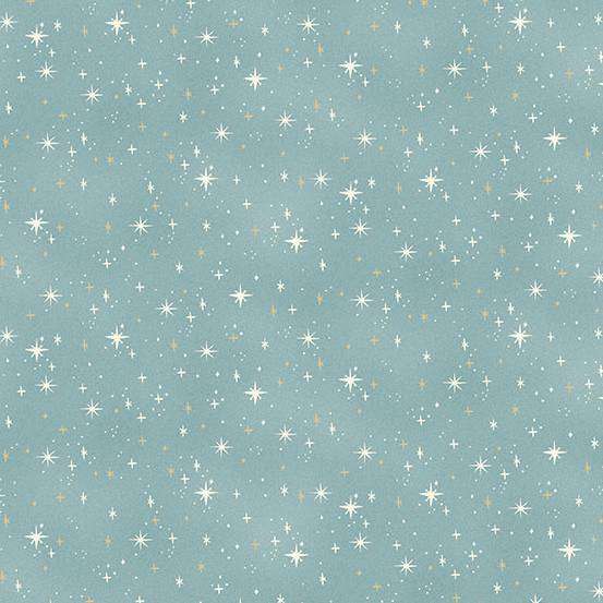 Blue Celestial Makower Fabric Makower Charmed - The Sewing Studio