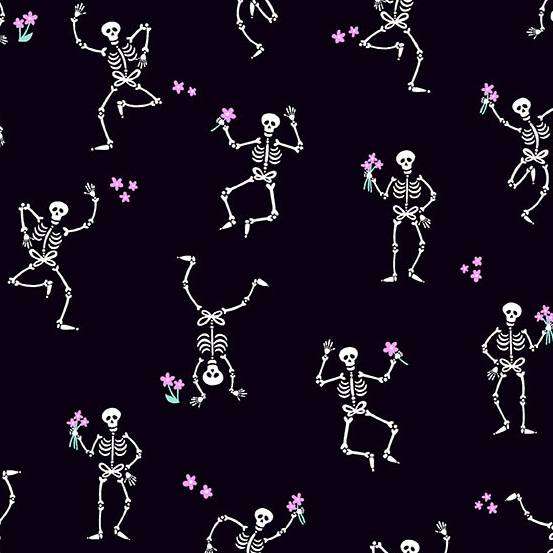 Makower Fabric Makower Ghostly Garden  - The Sewing Studio