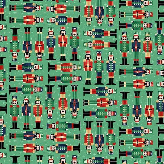 Multi-coloured Christmas Makower Fabric Makower The Nutcracker - The Sewing Studio