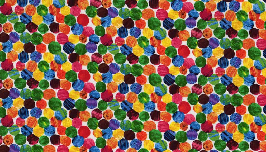 Makower Fabric Makower Very Hungry Caterpillar  - The Sewing Studio
