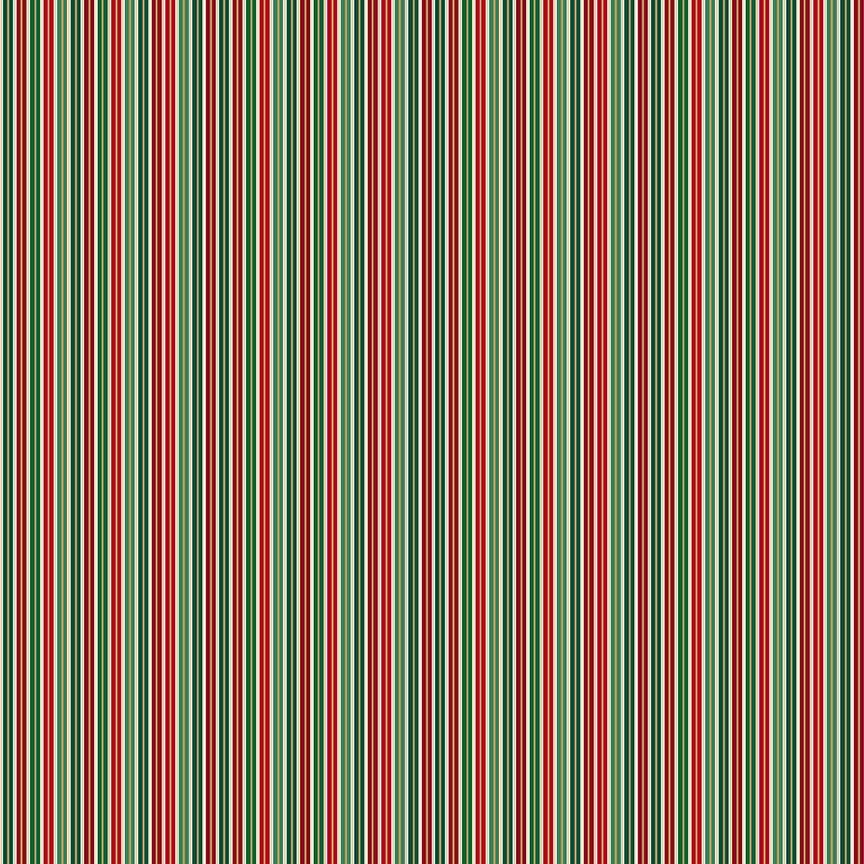 Makower Fabric Makower Christmas Fabric Jolly Saint Nick  - The Sewing Studio