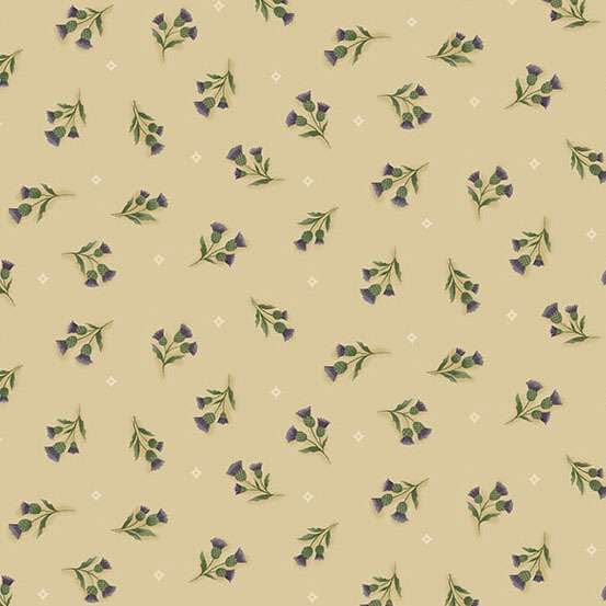 Creams and Naturals Woodland and Nature Makower Fabric Makower Kindred - The Sewing Studio