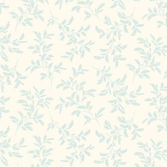 White Foliage Makower Fabric Makower Special Delivery - The Sewing Studio