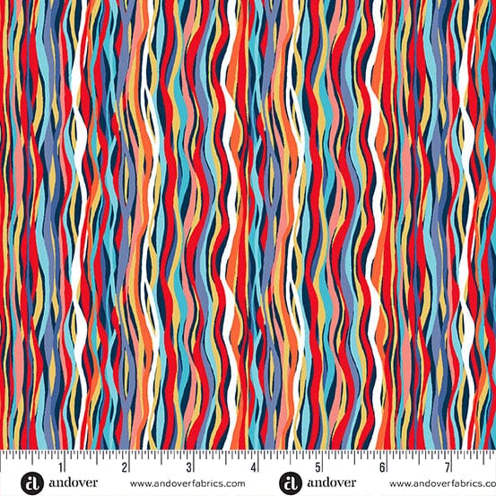 Makower Fabric Makower Fabric Deep Blue Sea  - The Sewing Studio