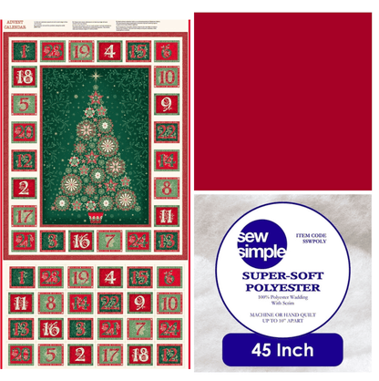 Makower Good Tidings Advent Panel Bundle