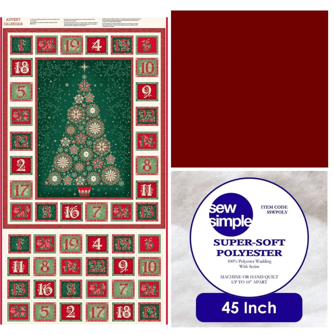 Makower Good Tidings Advent Panel Bundle