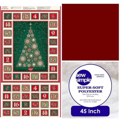 Makower Good Tidings Advent Panel Bundle