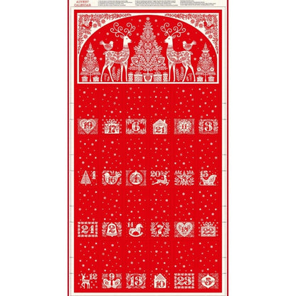 Makower Scandi Christmas Advent Panel Bundle