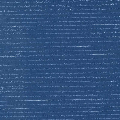 Moda Bluebell Blueprint Prussian Blue 16965-12 Main Image