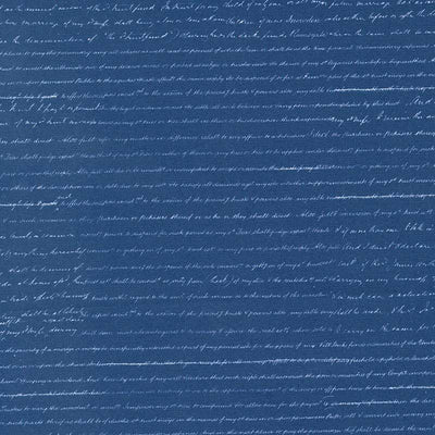 Moda Bluebell Blueprint Prussian Blue 16965-12