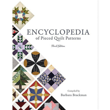 Moda Books Encyclopedia Of Pieced Quilt Patterns By Barbara Brackman  - The Sewing Studio for sale UK - The Sewing Studio
