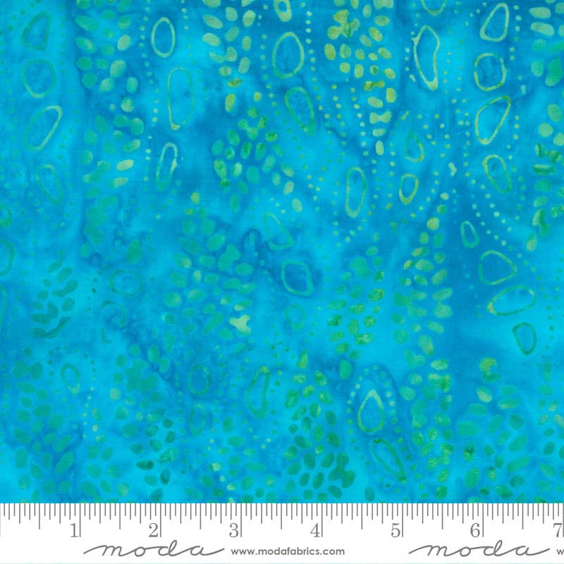 Moda Chroma Batiks Pacific Blue 4366-42 Ruler Image