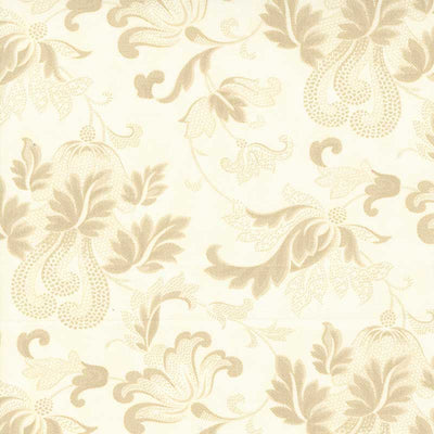 Moda Collections Etchings Friendly Flourish Parchment 44335-11 Main Image