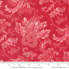 Moda Collections Etchings Friendly Flourish Red 44335-13 Ruler Image