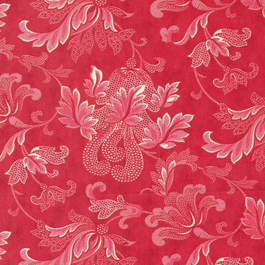 Moda Collections Etchings Friendly Flourish Red 44335-13 Main Image