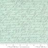 Moda Collections Etchings Wise Words Aqua 44337-12 Ruler Image