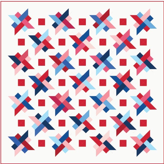 Free Pattern: Moda Project Jelly Roll 2026 Celtic Knots Quilt