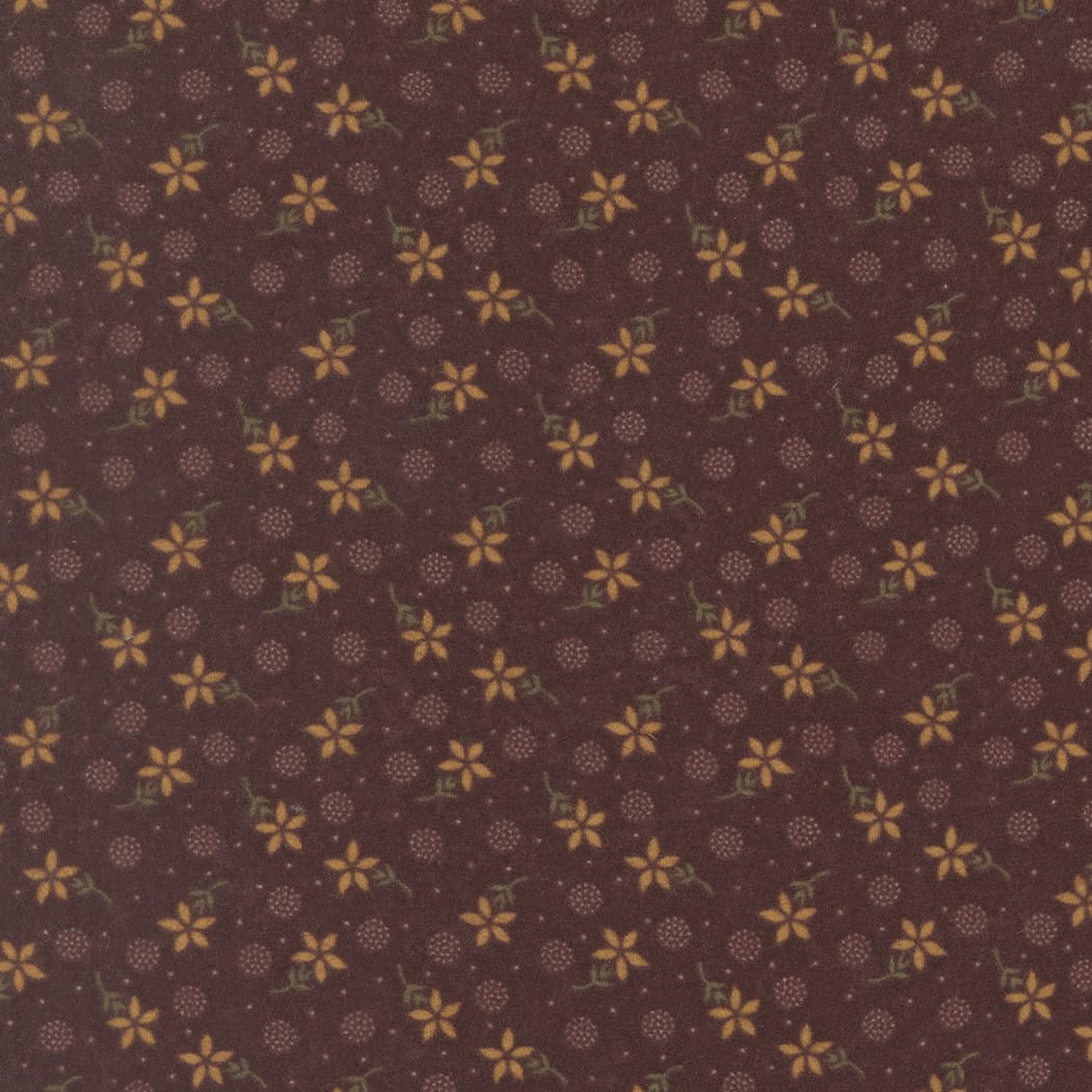 Multi-coloured Floral Moda Fabric Moda Flannel Season - The Sewing Studio