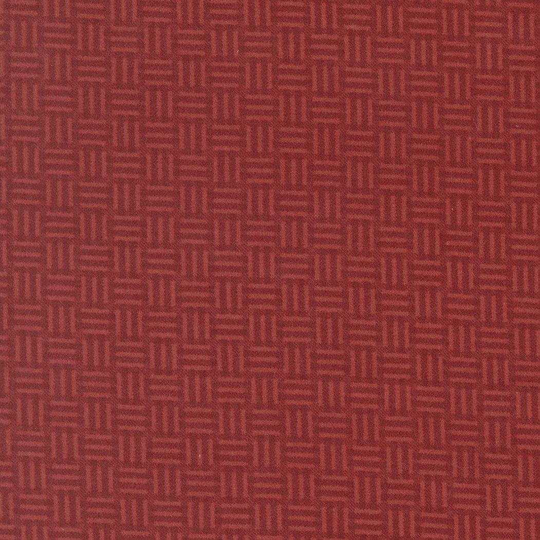 Red Blender Moda Fabric Moda Flannel Season - The Sewing Studio