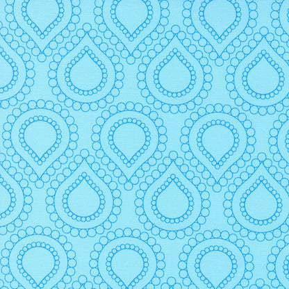 Blue Blender Moda Fabric Moda Rainbow Sherbet Fabric - The Sewing Studio