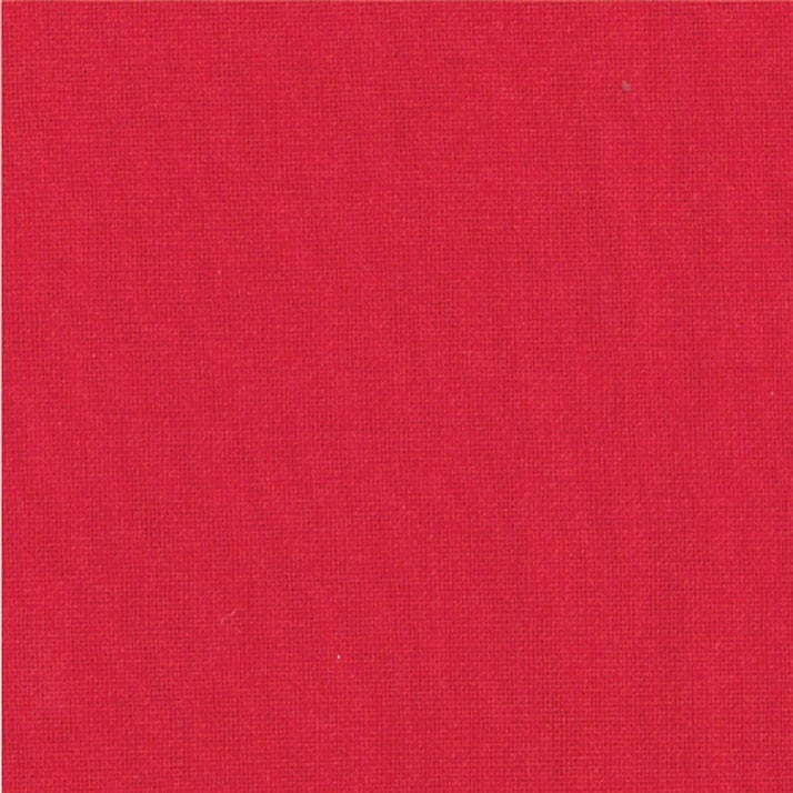 Moda Fabric Moda Bella Solids Red  - The Sewing Studio