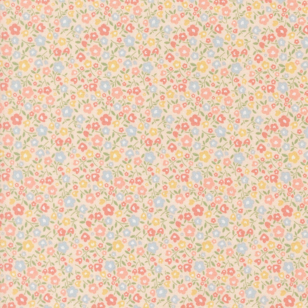 Multi-coloured Floral Moda Fabric Moda Handmade Sweetness - The Sewing Studio