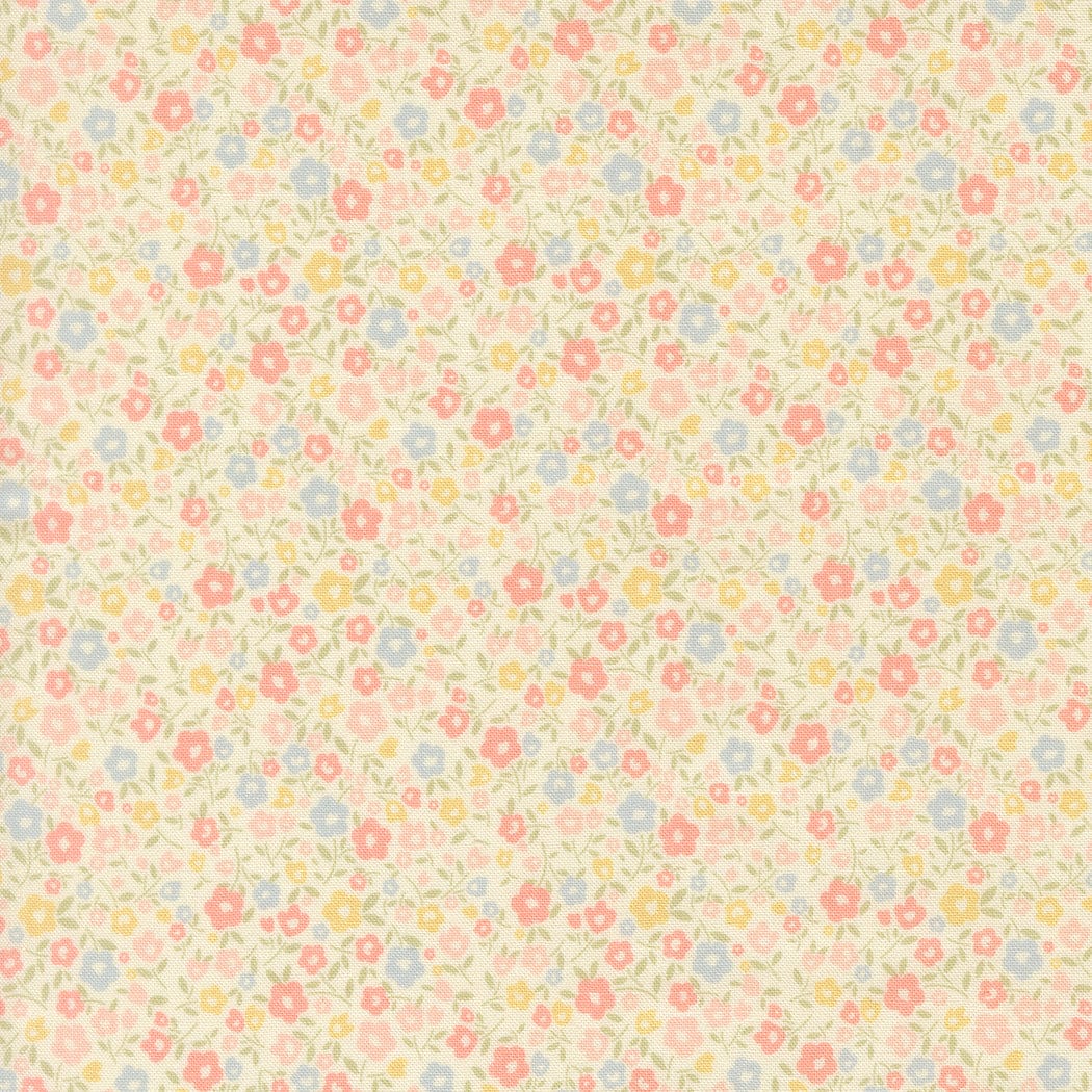 Multi-coloured Floral Moda Fabric Moda Handmade Sweetness - The Sewing Studio