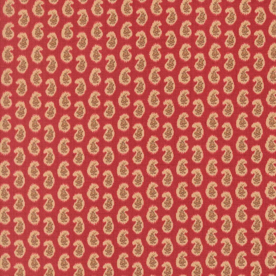Red Classic Prints Moda Fabric Moda Le Jardin Rouge - The Sewing Studio