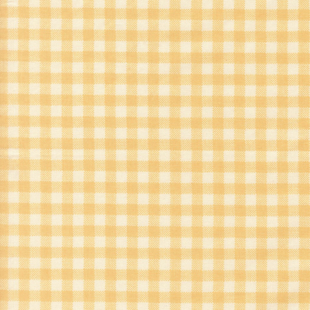Yellow Gingham Moda Fabric Moda Handmade Sweetness - The Sewing Studio