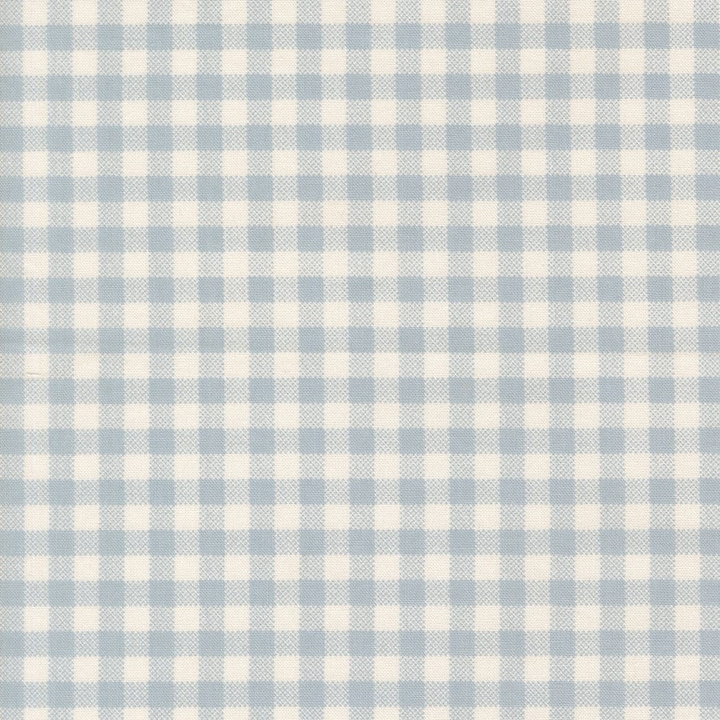 Blue Gingham Moda Fabric Moda Handmade Sweetness - The Sewing Studio