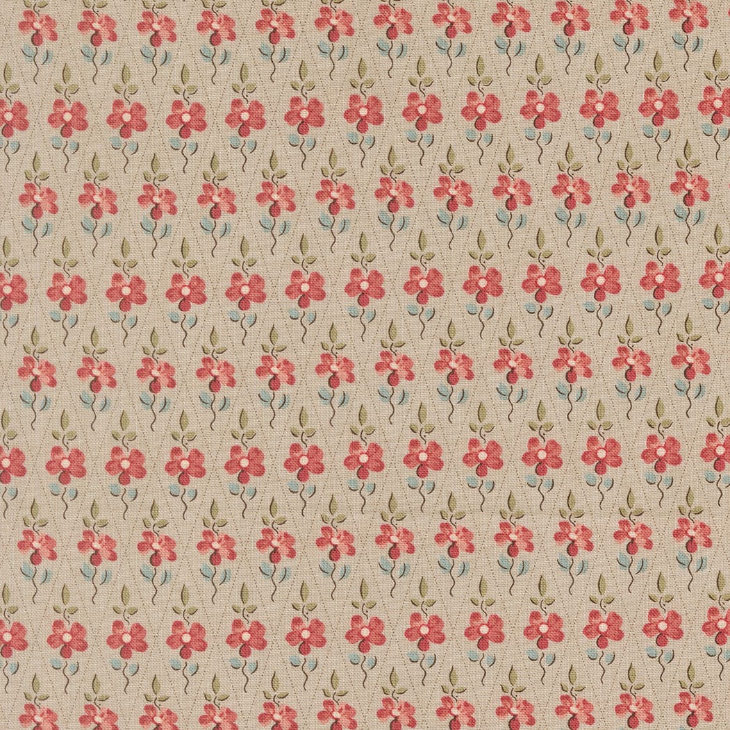 Grey Reproduction Moda Fabric Moda Fleur De Paris - The Sewing Studio