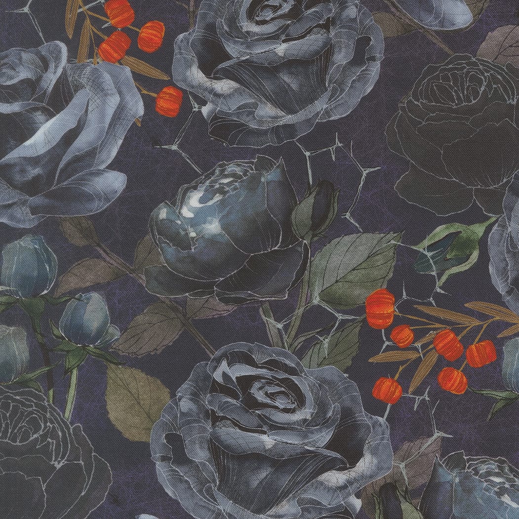 Blue Halloween Moda Fabric Moda Coven - The Sewing Studio