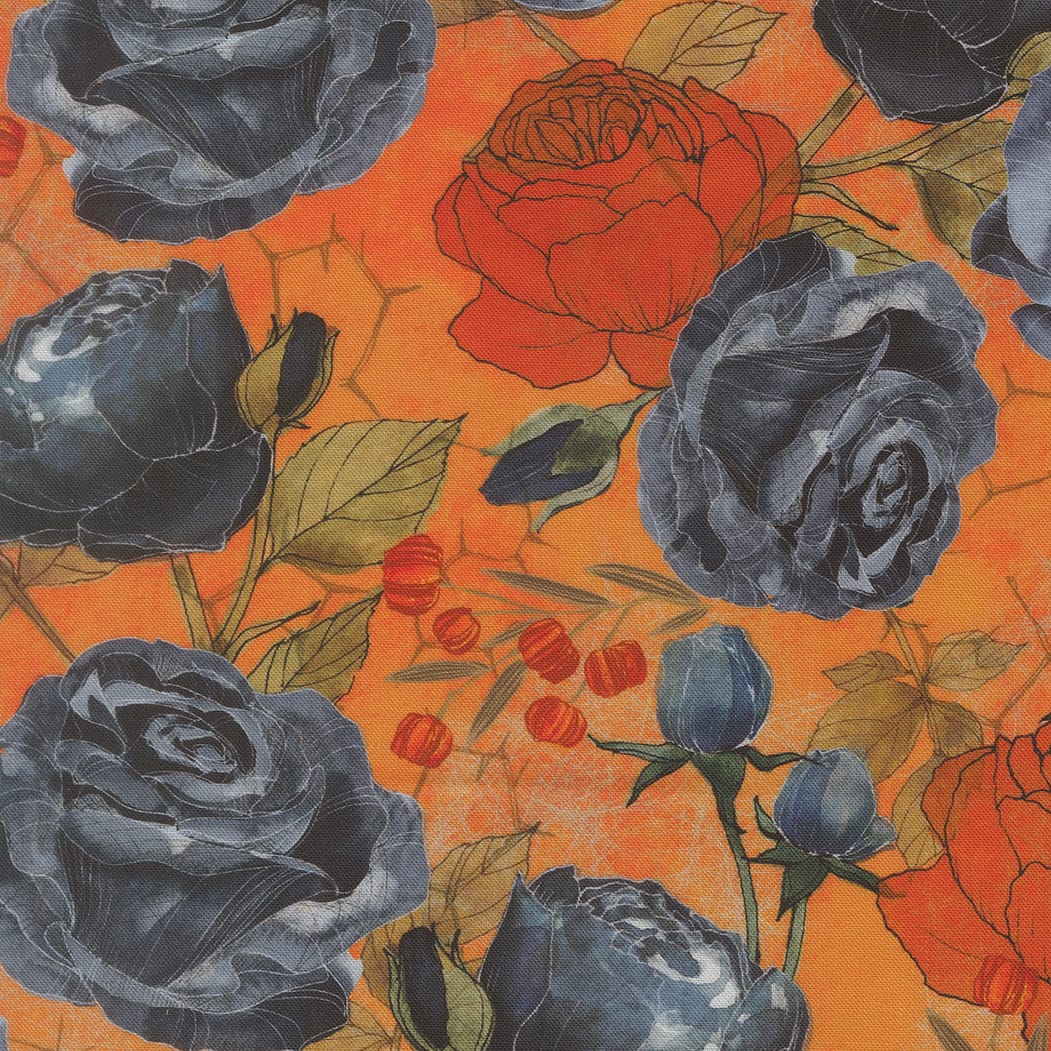 Orange Halloween Moda Fabric Moda Coven - The Sewing Studio