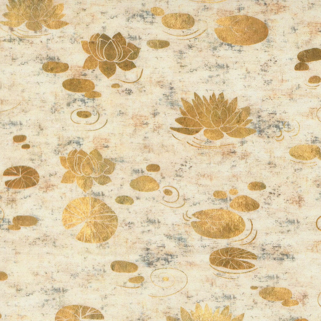Creams and Naturals Floral Moda Fabric Moda Tranquil Patina - The Sewing Studio